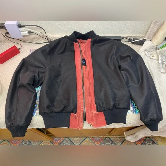 Rare VTG 90s Carhartt Santa Fe JR0456 Southwest Aztec Navajo ‘Clay’ Jacket XL - Picture 5 of 16